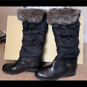 Michael Kors Brandy snow boots.